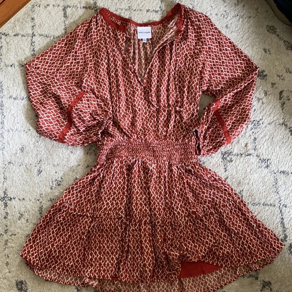 Skylar + Madison Peasant Dress - Picture 1 of 7